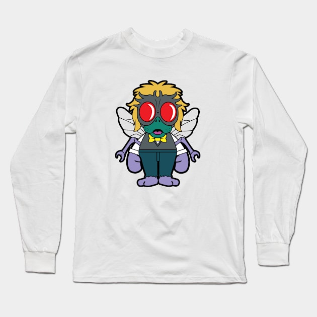 Baxter Ninja Turtles Chibi Long Sleeve T-Shirt by mighty corps studio